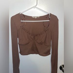 Unworn Aeropostale Long Sleeve Crop Top - Women’s Size L